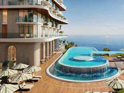 Duplex apartments in new Sensia Residence with panoramic views, swimming pools and co-working spaces, Port Rashid, Dubai, UAE