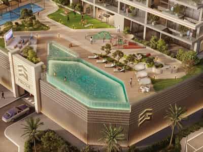 New Firoza Residence with a beach and a golf course, Dubai Islands, Dubai, UAE