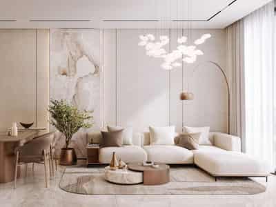 New Firoza Residence with a beach and a golf course, Dubai Islands, Dubai, UAE