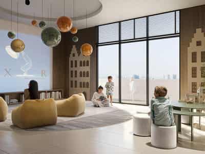 New VERDAN1A 2 Residence with swimming pools, a spa and a clubhouse, Dubailand, Dubai, UAE
