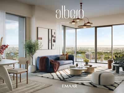 New residential complex Albero near the sea in Dubai Creek Harbor area, UAE
