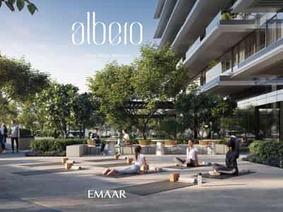 New residential complex Albero near the sea in Dubai Creek Harbor area, UAE
