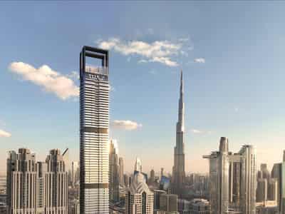 Новый высотный жилой комплекс Trump Int Hotel & Tower с закрытым клубом, ресторанами и инфинити-бассейном на крыше, Al Wasl, Дубай, ОАЭ