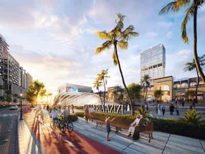 New large residential complex Milan with swimming pools, gardens and panoramic views in a prestigious area, Wadi Al Safa 4, Dubai, UAE