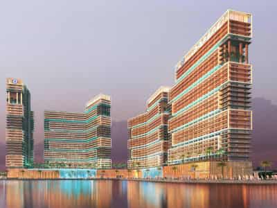 Branded residential complex Chelsea Residences with a beach club and marina in Dubai Maritime City, UAE