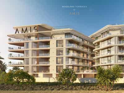 New stylish residential complex Woodland Terraces in Meydan area, Dubai, UAE