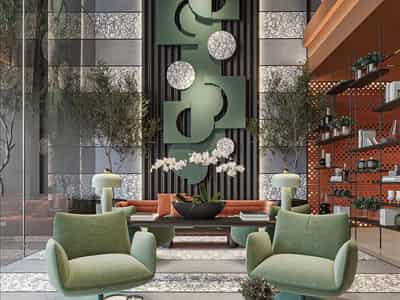 Новый проект Parkside Boulevard с бассейнами, садом и оздоровительным клубом, Arjan — Dubailand, Дубай, ОАЭ