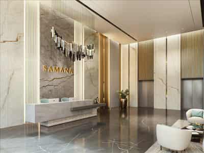Новый проект Samana Hills South с бассейнами, оздоровительным центром и садами рядом с автомагистралью, Dubai South, Дубай, ОАЭ