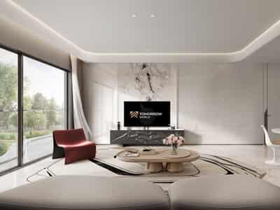 New low-rise Tomorrow 166 Residence with swimming pools, an exclusive club and free access to yachts, Dubai Islands, Dubai, UAE