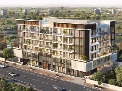 New Tavora Residences with a swimming pool, a gym and lounge areas, International City (Warsan 4), Dubai, UAE