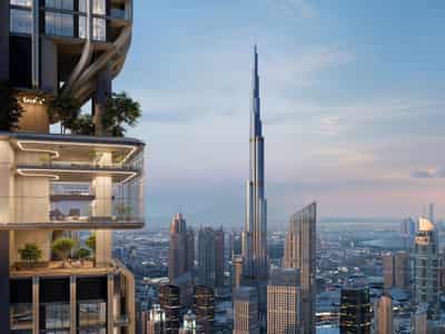 New apartments in the elite skyscraper DNWT Residences, Business Bay area, Dubai, UAE