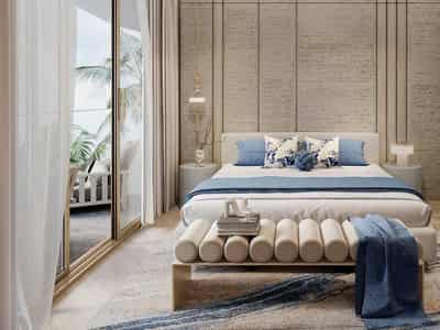New project BEACH WALK GRAND 2 with swimming pools, and a kids' playground, Dubai Islands, Dubai, UAE