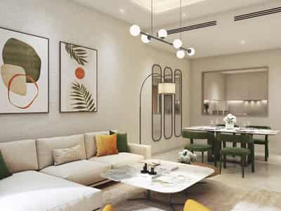 New project DAMAC Riverside Views with s clubhouse and a kids' adventure park in the prestigious area of Dubai, UAE