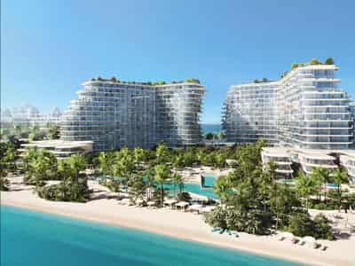 New residential complex Passo with a wellness center, panoramic pools and roof-top gardens, 250 meters from the beach, Palm Jumeirah, Dubai, UAE