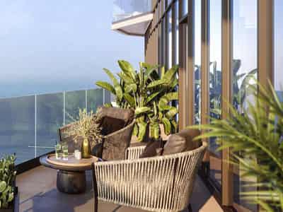 Premier residential development Al Habtoor Grand with beach access in Jumeirah Beach Residence, Dubai, UAE