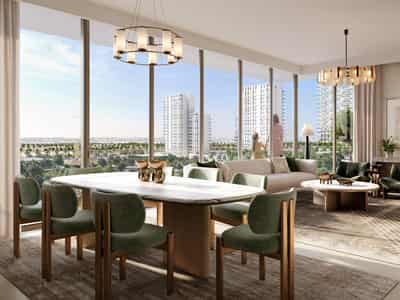 Новый проект Palace Residences Hillside с бассейнами рядом с Даунтаун Дубай и международными аэропортами, Dubai Hills Estate, Дубай, ОАЭ