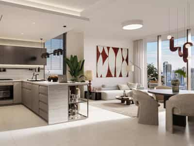 New residence Eltiera Views with swimming pool, restaurants and a co-working space, Jumeirah Lake Towers, Dubai, UAE