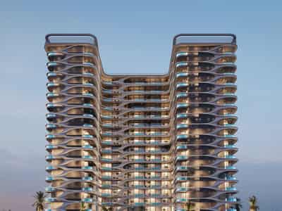 New project Samana Boulevard Heights with swimming pools and a gym, Wadi Al Safa 5, Dubai, UAE