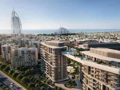8 new flats in residential complex Nourelle in Umm Suqeim 3