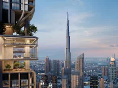 107 new objects in residential complex DWTN Residences in Business Bay