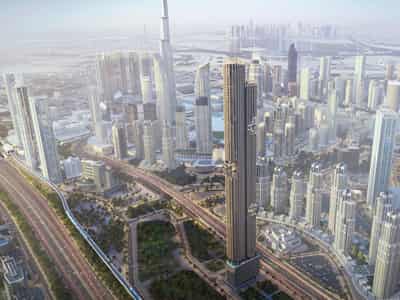 107 new objects in residential complex DWTN Residences in Business Bay