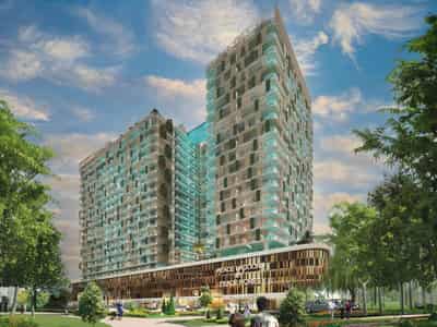 24 new flats in residential complex Peace Lagoons 2 in Dubai Land Residence Complex