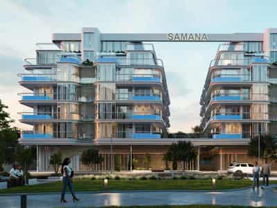 2 new flats in residential complex Samana Rome in Wadi Al Safa 3