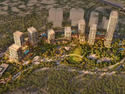 18 new flats in residential complex Boulevard Park 2 in Al Wasl