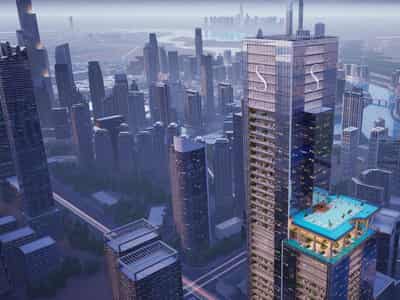 21 new flats in residential complex SkyParks in Business Bay