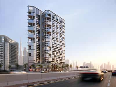 3 new flats in residential complex HQ by Rove in Business Bay