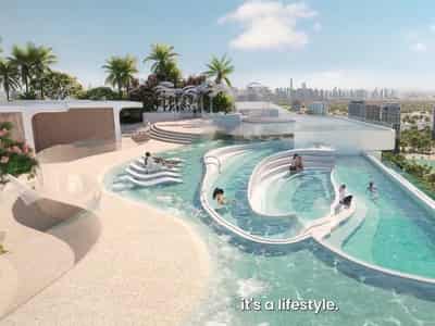 4 new flats in residential complex Weybridge Gardens 4 in Wadi Al Safa 5