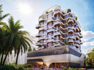 7 new flats in residential complex Helvetia Marine in Dubai