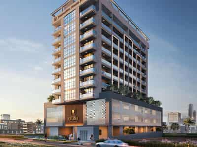 61 new flats in residential complex Purvanchal Triana Residence in Jumeirah Garden City