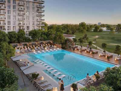 3 новые квартиры в ЖК Golf Point в Dubai South