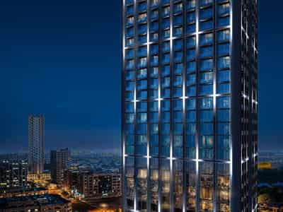 131 new flats in residential complex Binghatti Etherea in Jumeirah Village Circle (JVC)