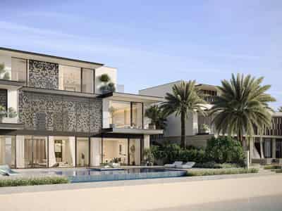 4 новые виллы в ЖК Palm Jebel Ali — The Beach and Coral Villa Collections — Frond F в Дубае