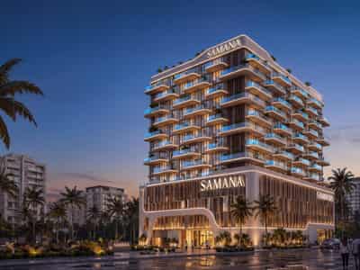 12 новых квартир в ЖК Samana Portside в Дубае
