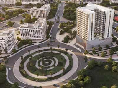 9 new flats in residential complex Samana Greenfield 2 in Warsan Fourth