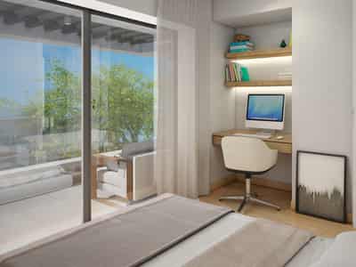 Apartments and duplexes in a residential complex with parking, Paleo Faliro, Attica, Greece