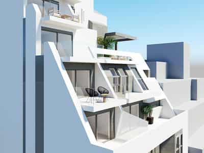 New apartments in a modern residential complex with a parking, the center of Athens, Attica, Greece