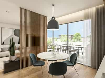 New residential complex with a parking in Nea Smyrni, Attica, Greece