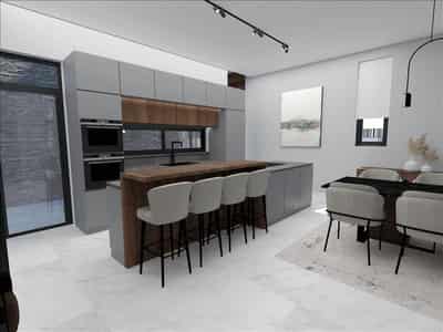 New complex of villas near beaches, Chalkidiki, Greece