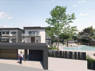 New complex of villas near beaches, Chalkidiki, Greece
