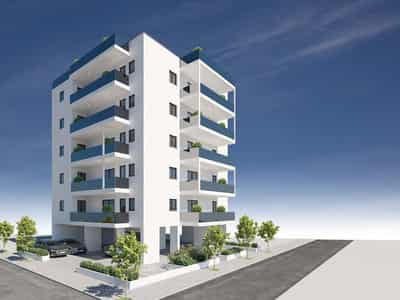New residence with a garden and a parking close to the center of Athens, Aharnes, Greece