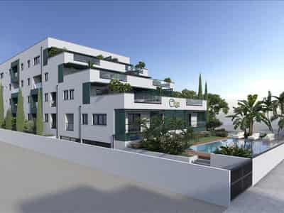 Complex of furnished apartments with a swimming pool and an underground parking, Athens, Greece