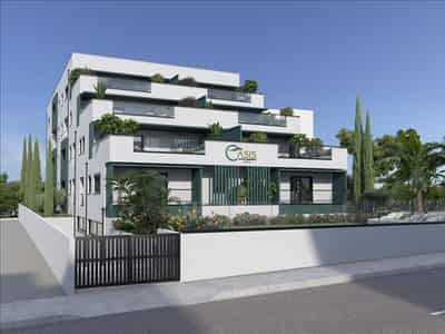 Complex of furnished apartments with a swimming pool and an underground parking, Athens, Greece