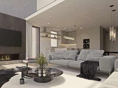 New residence with an underground parking at 800 meters from the beach, Glyfada, Greece