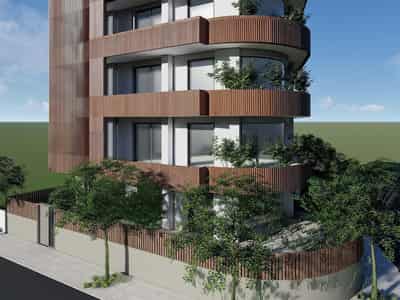 Low-rise apartment complex with spacious terrace with Jacuzzi and lounge area, sea views, Alimos, Greece