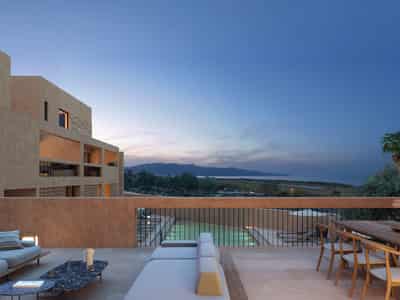 New residence with a swimming pool near the sea, Maleme, Greece