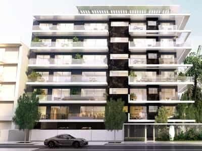 New residence with sea view at 200 meters from the coast, Alimos, Greece